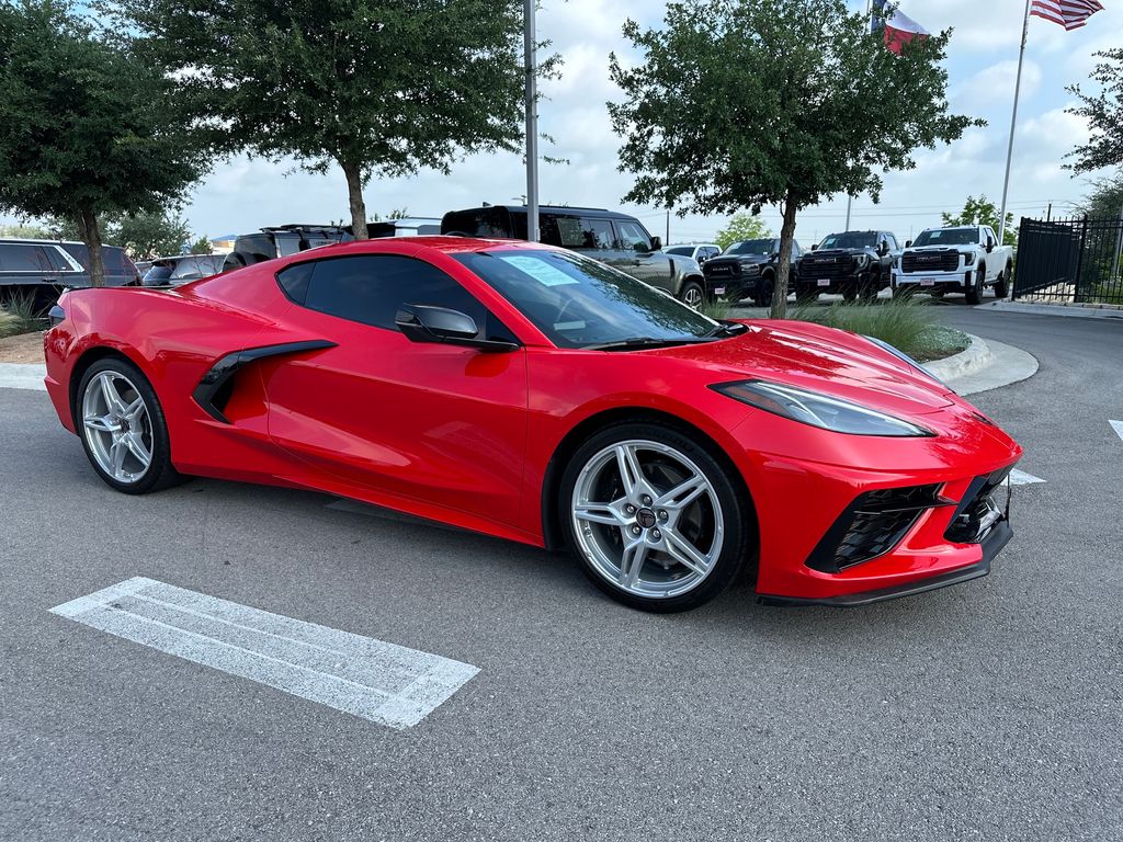Torch Red 2024 Chevrolet Corvette Stingray 1LT Coupe RWD Coupe Rear-Wheel Drive 8-Speed Dual Clutch