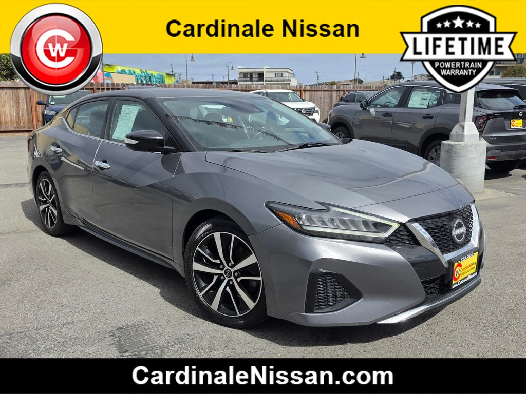 Gray (Gun Metallic) 2023 Nissan Maxima Sedan Front-Wheel Drive Continuously Variable Transmission