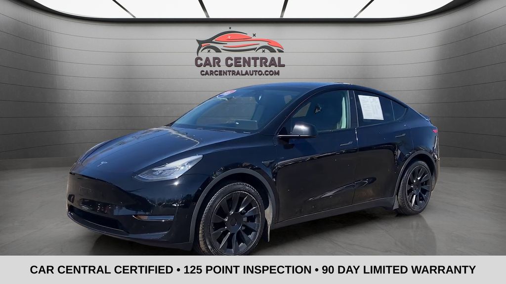 Black 2021 Tesla Model Y Long Range AWD SUV / Crossover All-Wheel Drive 1-Speed Automatic