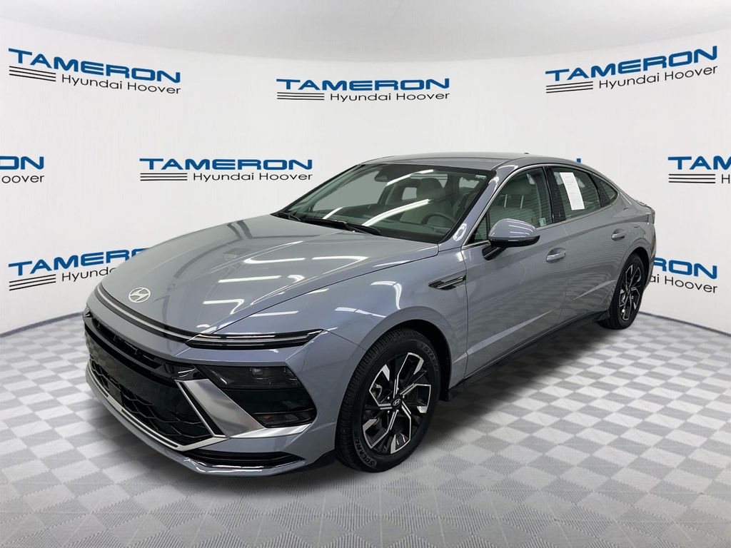 Transmission Blue 2025 Hyundai Sonata Sedan Front-Wheel Drive 8-Speed Automatic