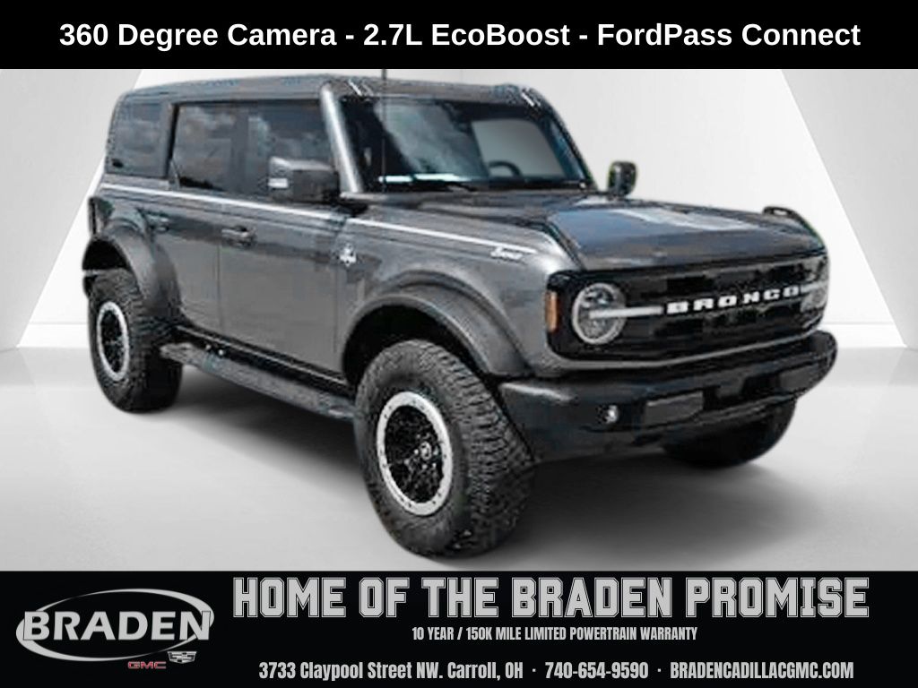 Carbonized Gray Metallic 2023 Ford Bronco SUV / Crossover Four-Wheel Drive Automatic