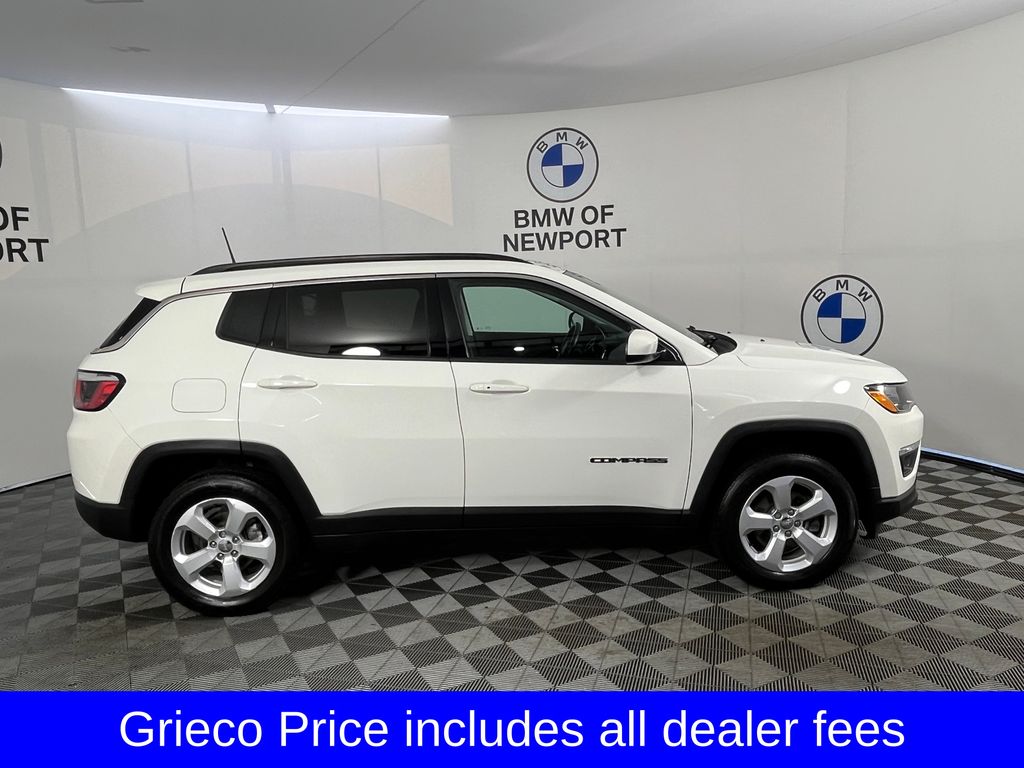2020 Jeep Compass Latitude White Clearcoat - Grieco Acura - Image 11