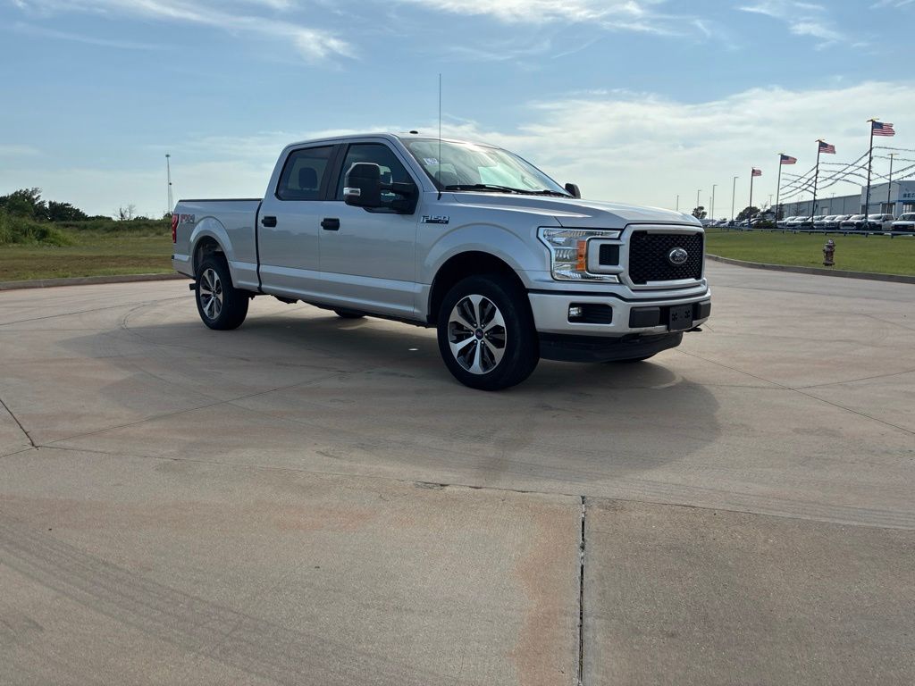 Ingot Silver 2019 Ford F-150 Pickup Truck Four-Wheel Drive Automatic