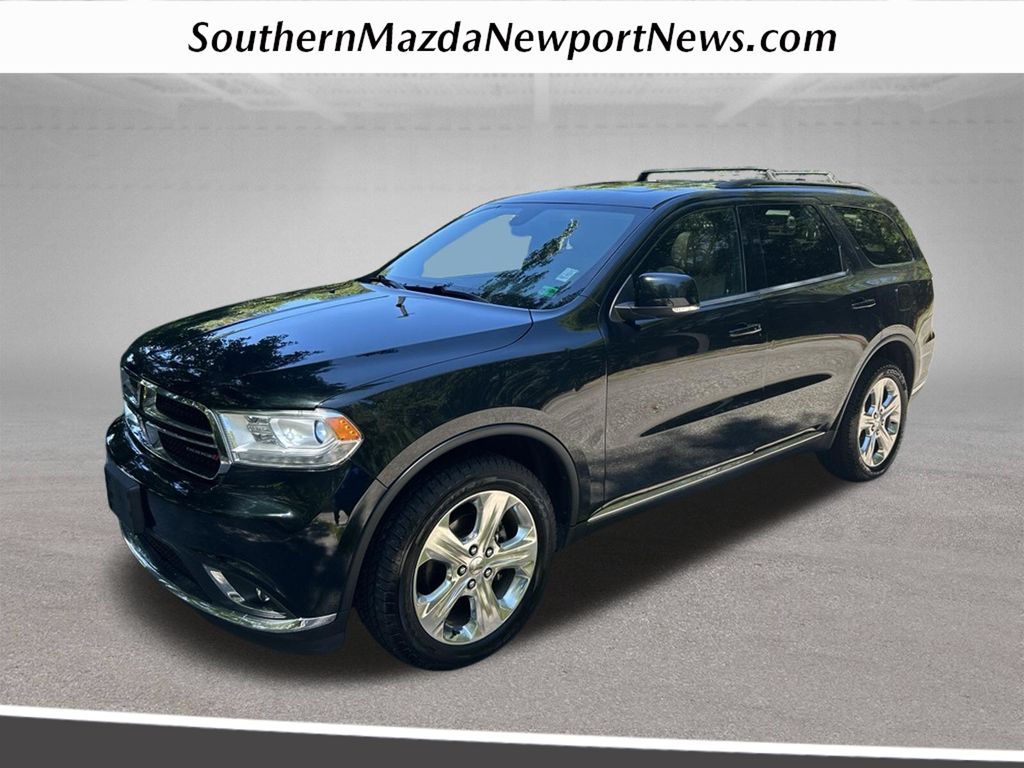 Black Forest Green Pearlcoat 2015 Dodge Durango SUV / Crossover All-Wheel Drive 8-Speed Automatic