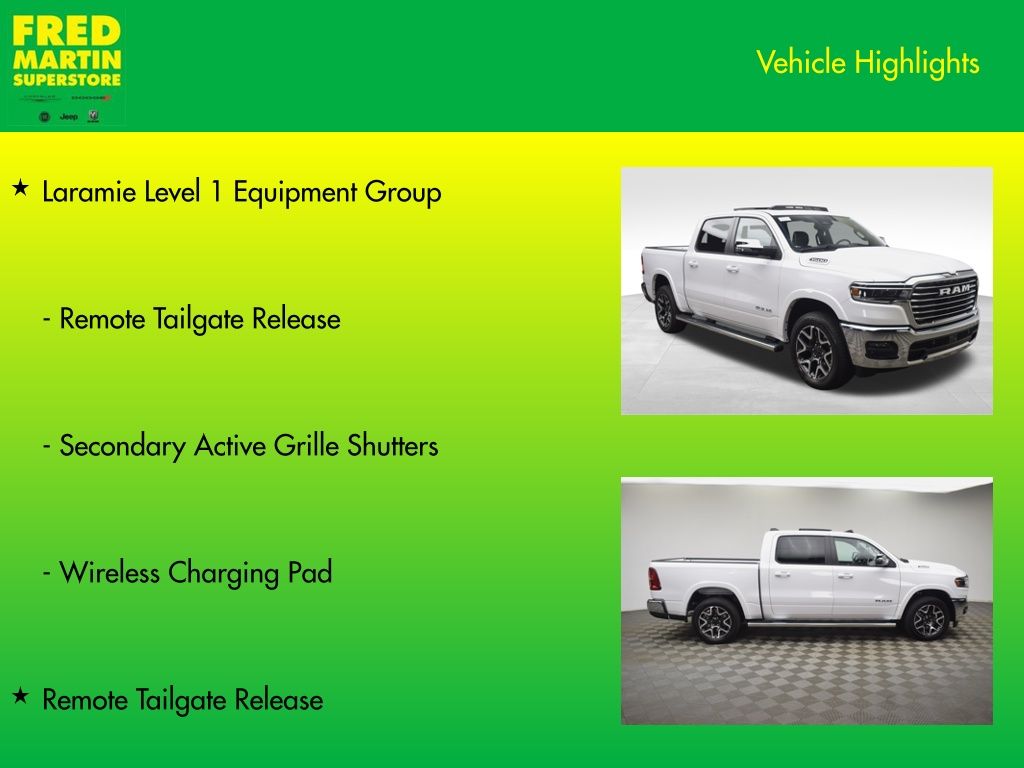 new 2026 Ram 1500 car, priced at $57,064