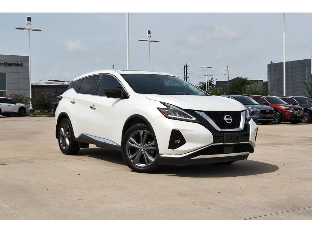 2020 Nissan Murano Platinum White at Joe Myers Mazda Kia