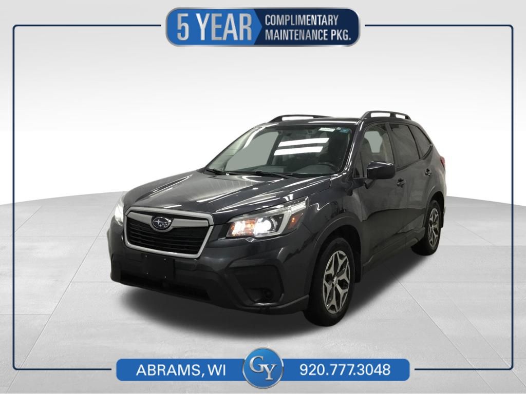 Dark Gray Metallic 2019 Subaru Forester SUV / Crossover All-Wheel Drive Continuously Variable Transmission