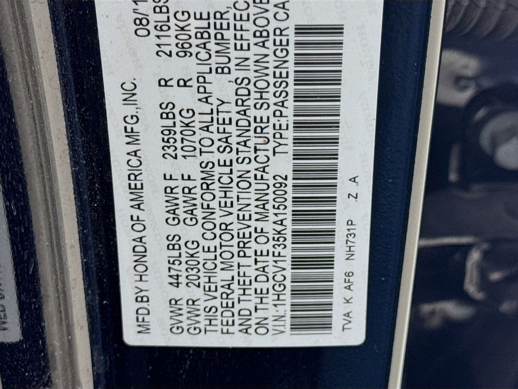 Used Car 2019 Honda Accord  Sport For Sale Under $20,000 In Austin, Texas