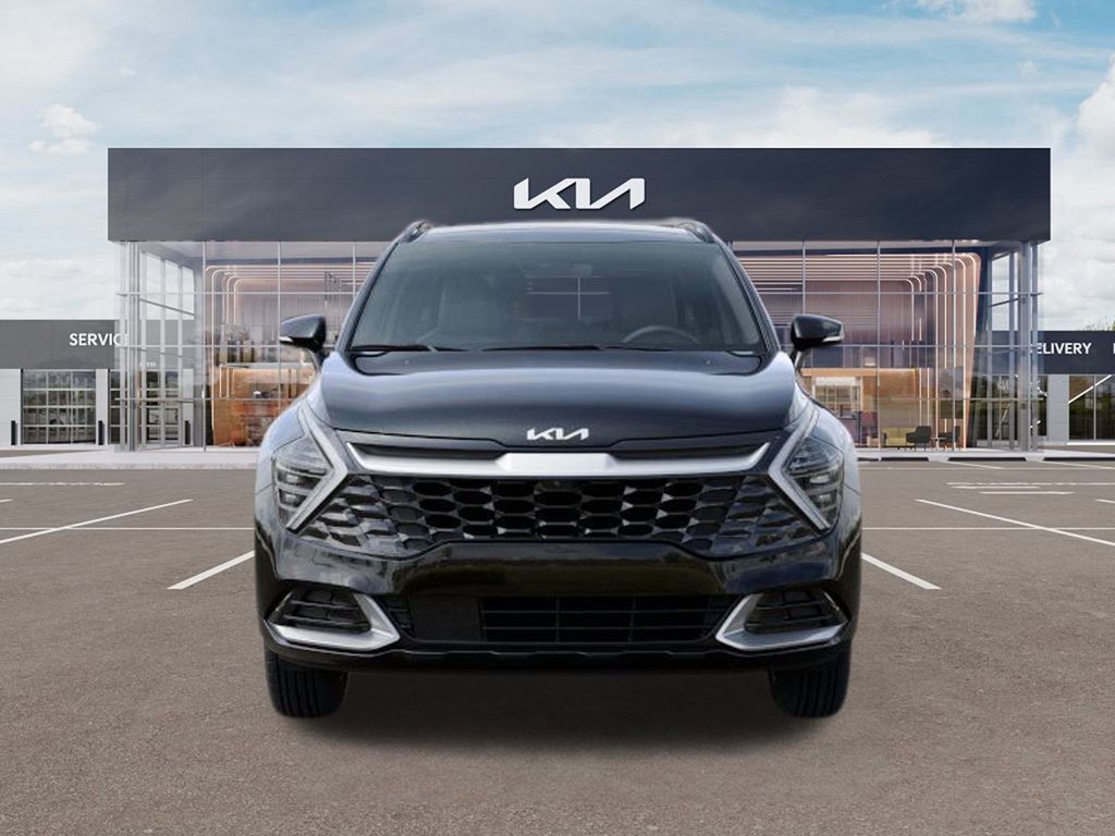 New 2025 Fusion Black Kia SX-PRESTIGE AWD image 2