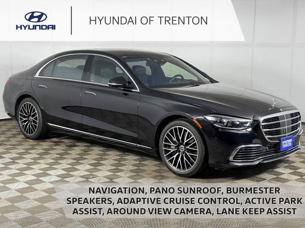 Black 2022 Mercedes-Benz S-Class Sedan All-Wheel Drive 9-Speed Automatic