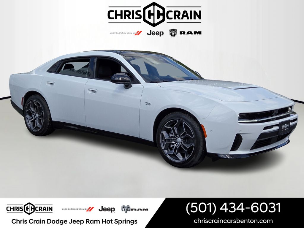 White 2026 Dodge Charger Sedan All-Wheel Drive 8-Speed Automatic