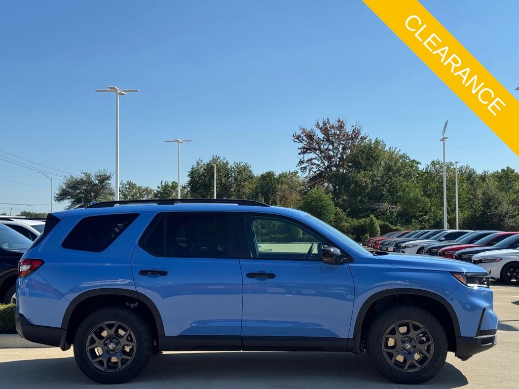 2025 Honda Pilot TrailSport Blue at Classic Elite Chevrolet Hwy 6