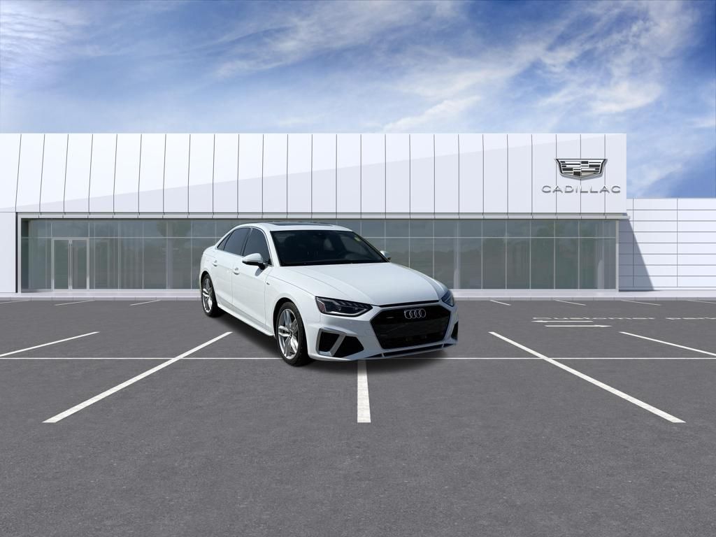 Arkona White 2024 Audi A4 Sedan All-Wheel Drive 7-Speed Automatic
