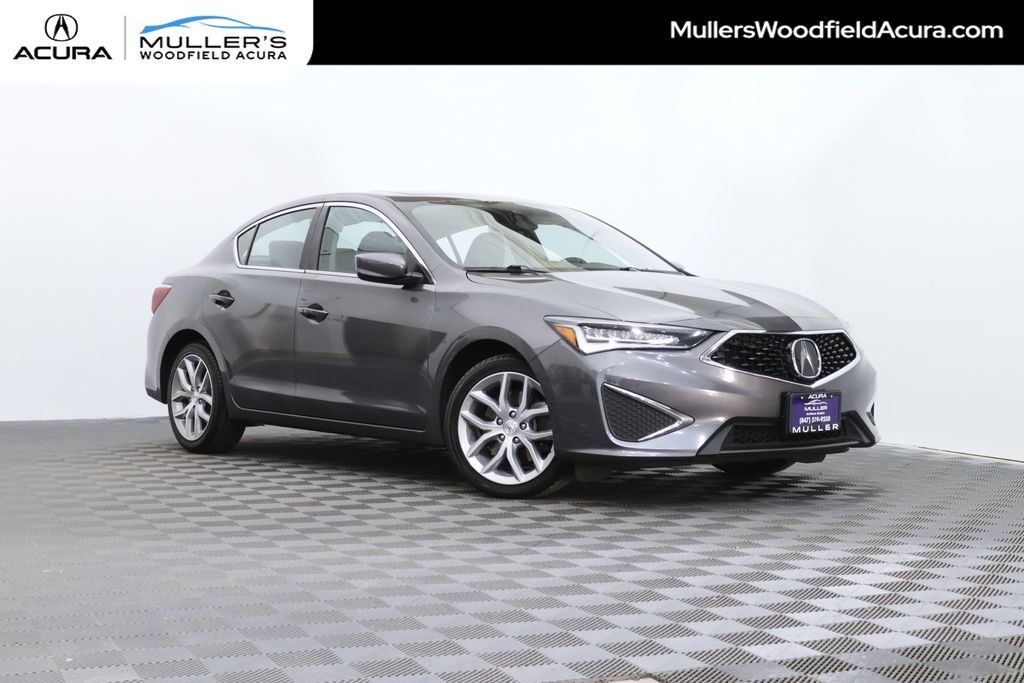Gray (Modern Steel Metallic) 2019 Acura ILX FWD Sedan Front-Wheel Drive 8-Speed Dual Clutch
