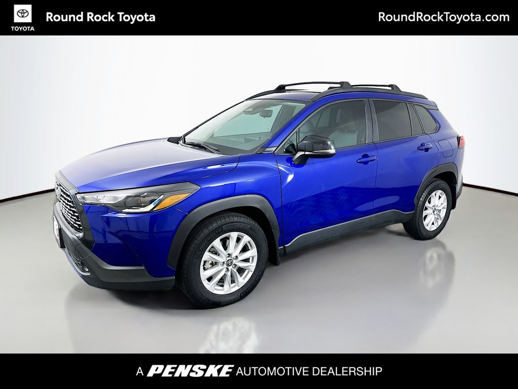 Blue Crush Metallic 2025 Toyota Corolla Cross SUV / Crossover Front-Wheel Drive Continuously Variable Transmission