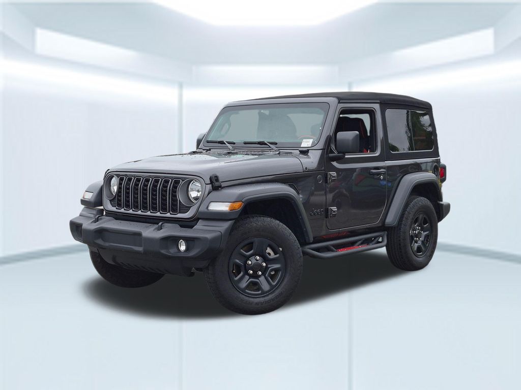 Gray (Granite Crystal Metallic Clearcoat) 2024 Jeep Wrangler SUV / Crossover Four-Wheel Drive 8-Speed Automatic