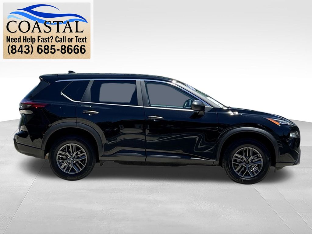 2024 Nissan Rogue S Black at Coastal Chevrolet Cadillac