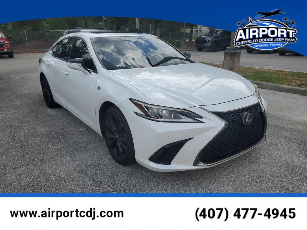 Ultra White 2019 Lexus ES Sedan Front-Wheel Drive 8-Speed Automatic