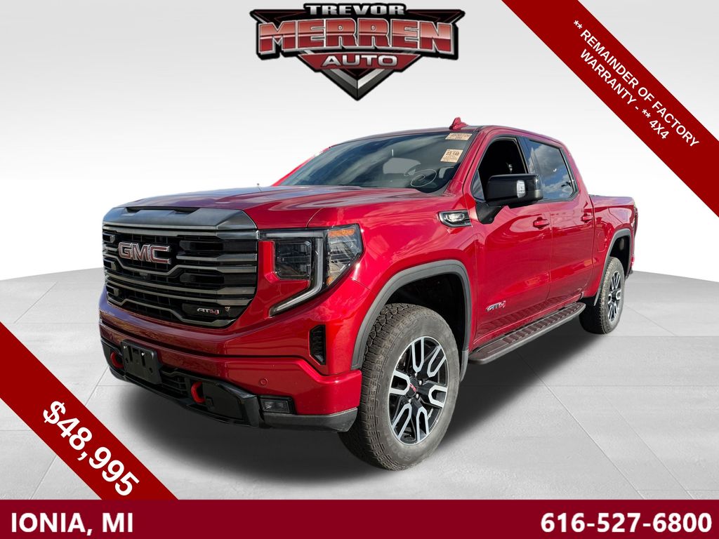 Volcanic Red Tintcoat 2024 GMC Sierra 1500 Pickup Truck Four-Wheel Drive Automatic