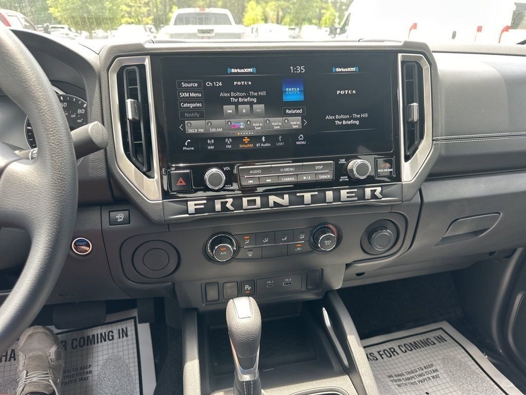 2025 Glacier White Nissan Frontier SV RWD Truck