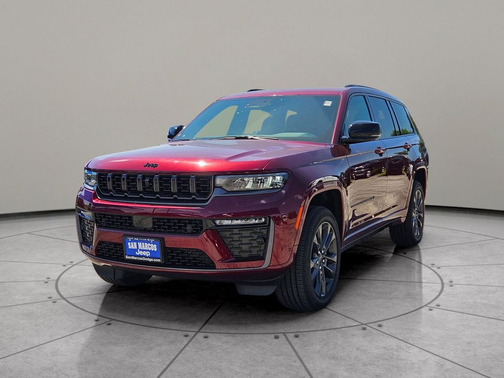 Velvet Red Pearlcoat 2026 Jeep Grand Cherokee L SUV / Crossover Four-Wheel Drive 8-Speed Automatic