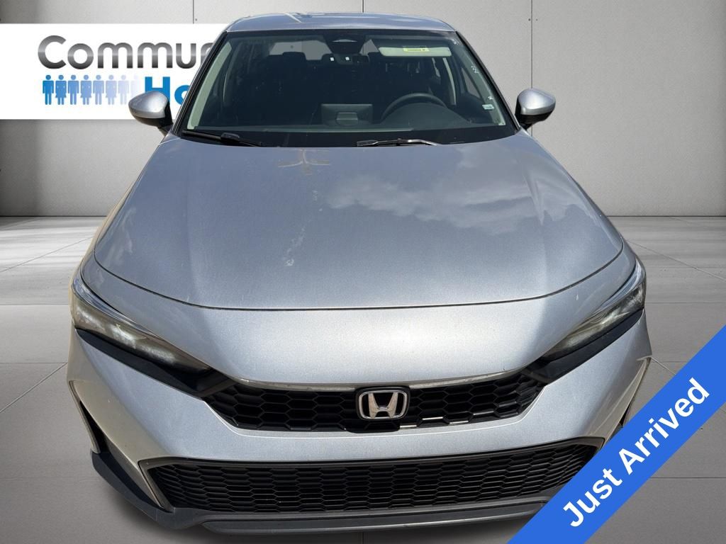 2025 Honda Civic LX Silver at Community Honda