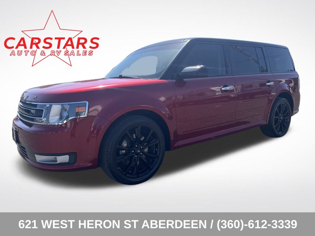 2018 Ruby Red Metallic Ford Flex SEL FWD SUV