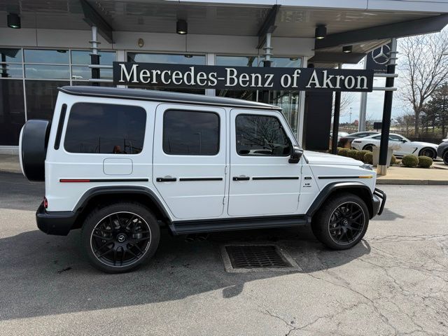 MANUFAKTUR Moonlight White Magno 2025 Mercedes-Benz G-Class AMG G 63 4MATIC SUV / Crossover All-Wheel Drive 9-Speed Automatic