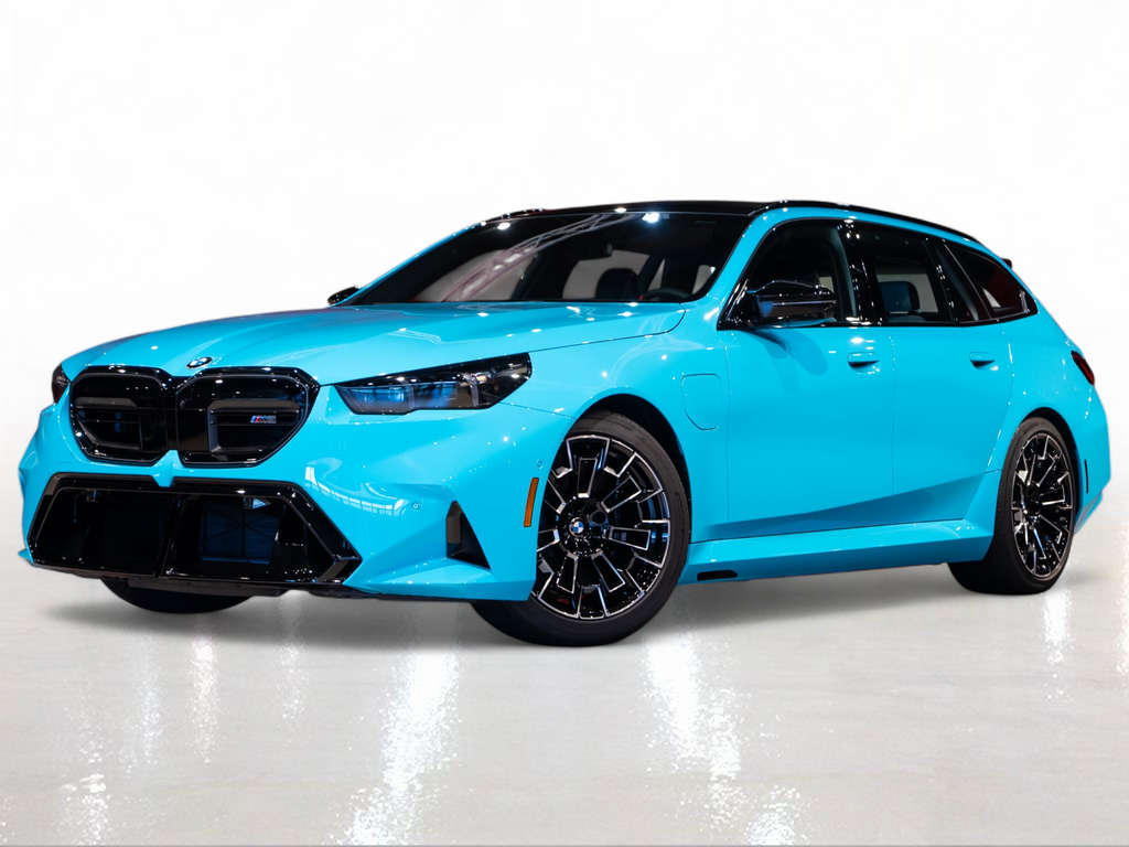 Borusan Turkish Blue Special Order Color 2026 BMW M5 Touring AWD Wagon All-Wheel Drive 8-Speed Automatic