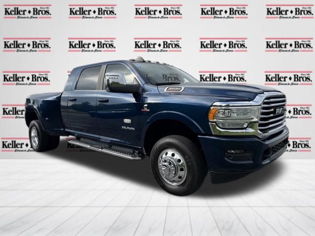 Patriot Blue Pearlcoat 2023 RAM 3500 Pickup Truck Four-Wheel Drive 6-Speed Automatic