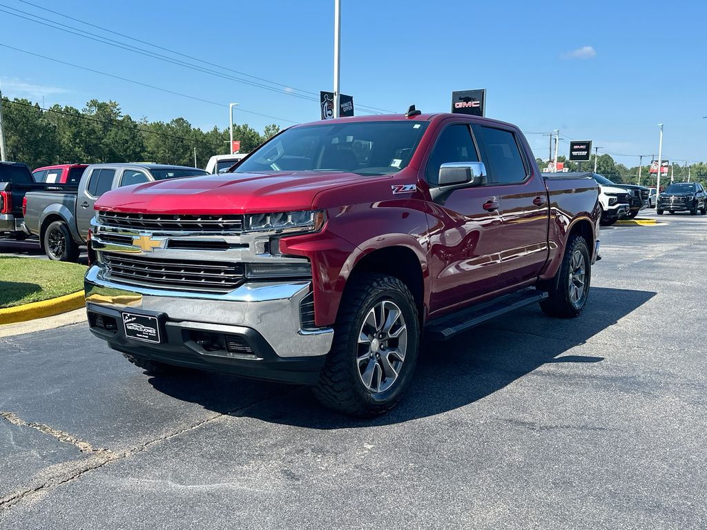 Cajun Red Tintcoat 2019 Chevrolet Silverado 1500 Pickup Truck Four-Wheel Drive 8-Speed Automatic