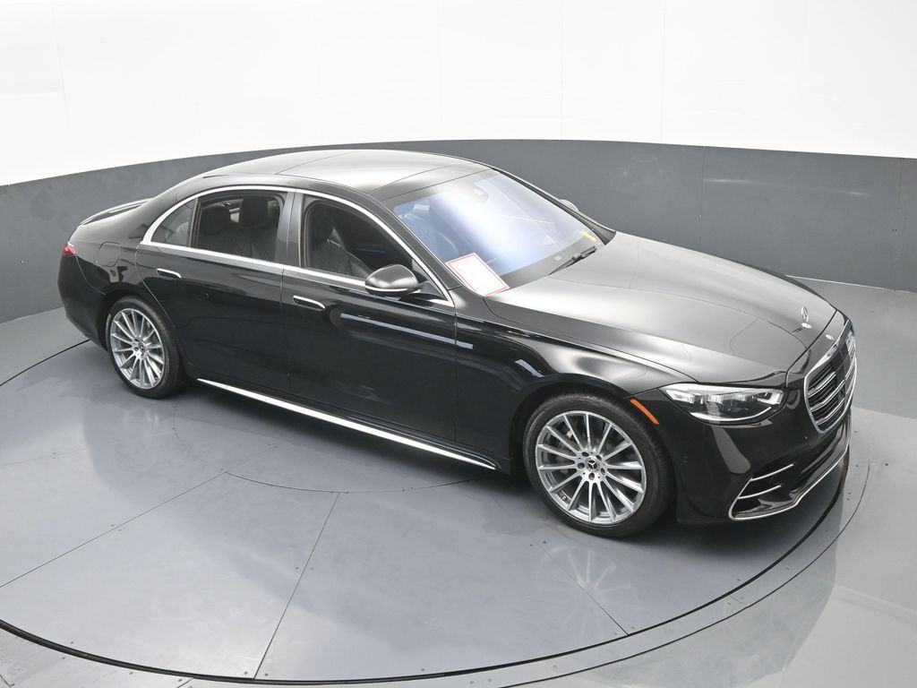 Used 2021 Obsidian Black/designo Diamon White Mercedes-Benz S 580 image 64