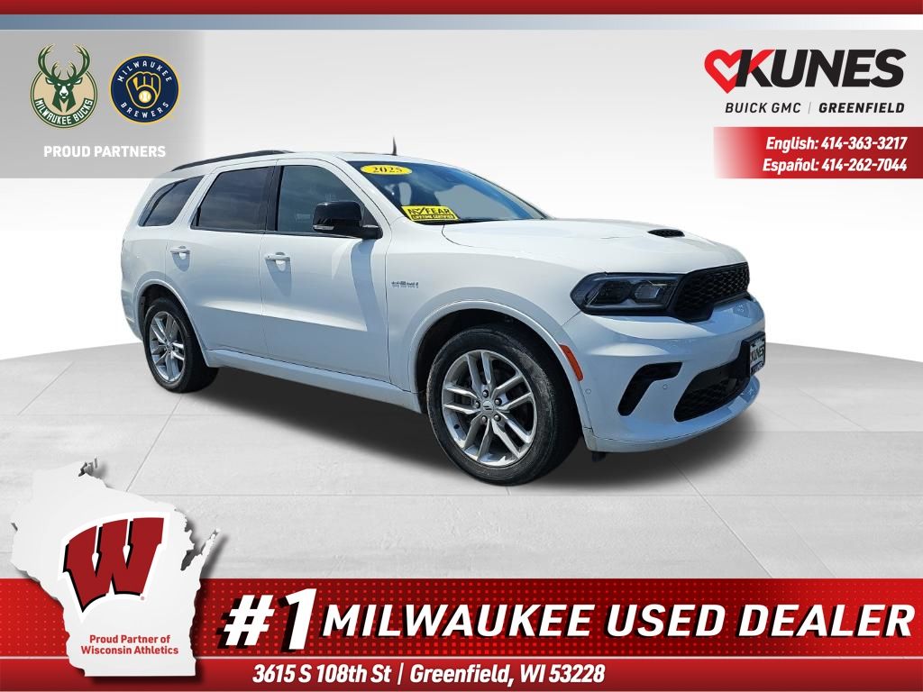 White 2025 Dodge Durango R/T 20th Anniversary Plus AWD SUV / Crossover All-Wheel Drive 8-Speed Automatic