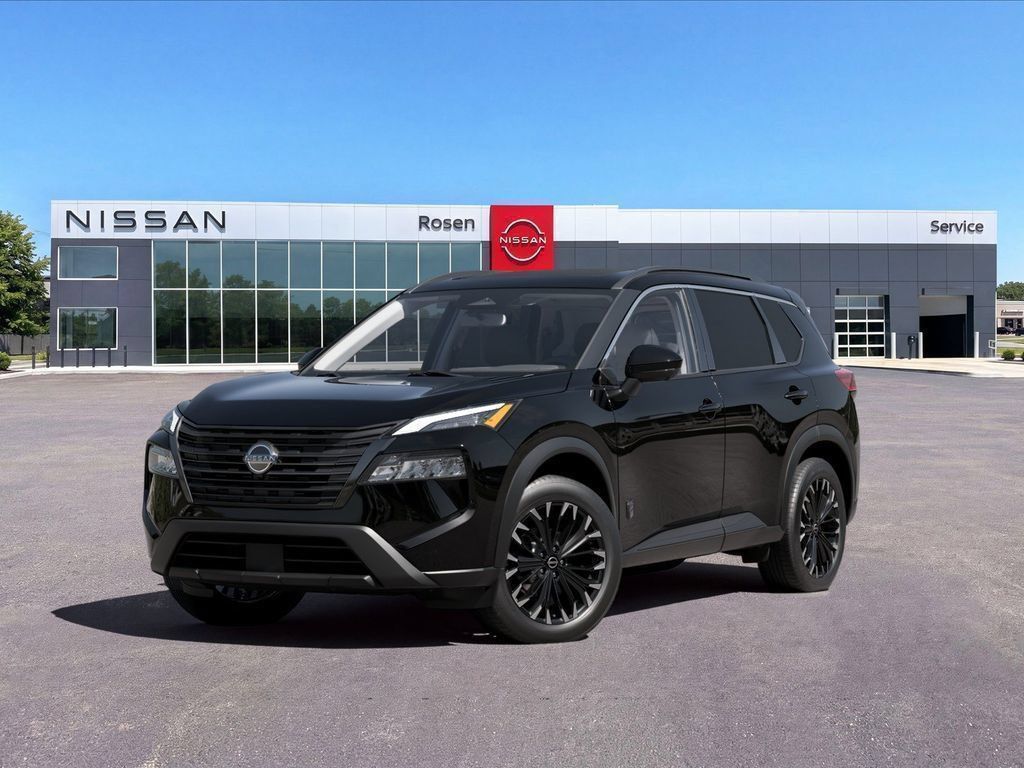 Super Black 2026 Nissan Rogue SUV / Crossover All-Wheel Drive Continuously Variable Transmission