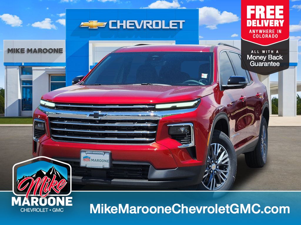 Radiant Red Tintcoat 2026 Chevrolet Traverse SUV / Crossover Four-Wheel Drive 8-Speed Automatic