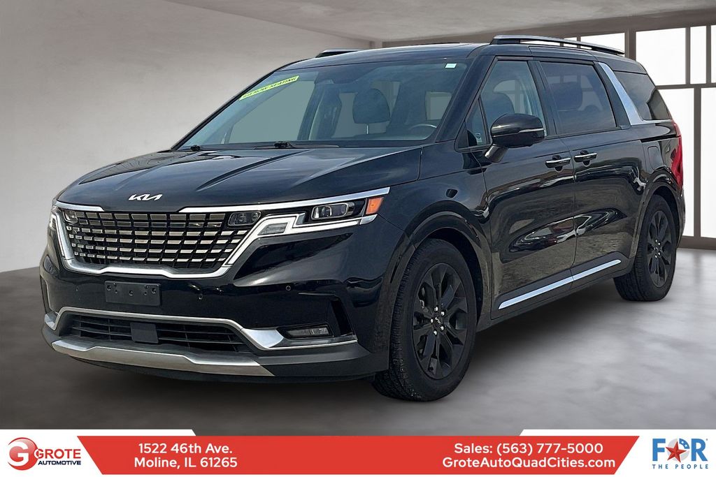 Aurora Black 2022 Kia Carnival SX Prestige FWD Minivan Front-Wheel Drive 8-Speed Automatic