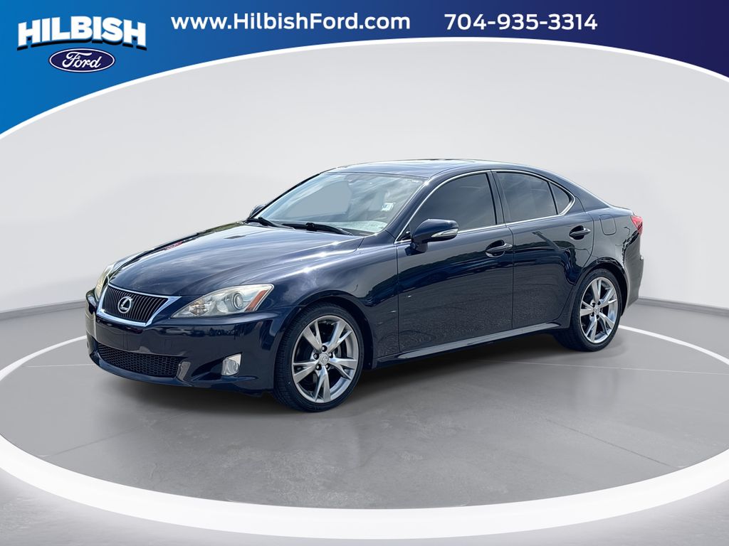 Blue 2009 Lexus IS 250 RWD Sedan Rear-Wheel Drive 6-Speed Automatic