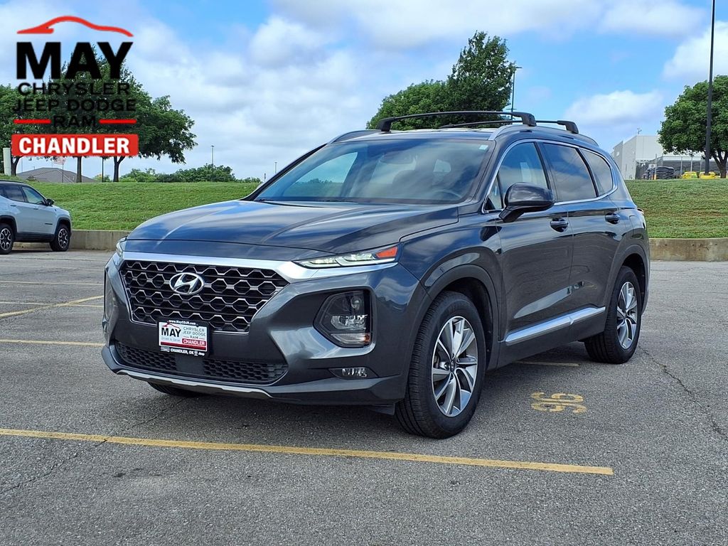 Portofino Gray 2020 Hyundai Santa Fe 2.4L SEL FWD SUV / Crossover Front-Wheel Drive 8-Speed Automatic