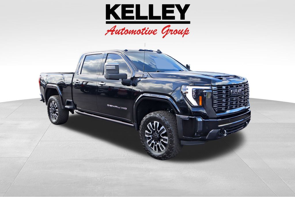 Onyx Black 2024 GMC Sierra 2500HD Pickup Truck Four-Wheel Drive Automatic