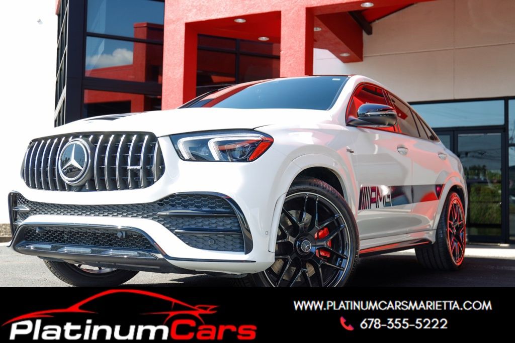 White 2021 Mercedes-Benz GLE AMG GLE 53 4MATIC SUV / Crossover All-Wheel Drive 9-Speed Automatic