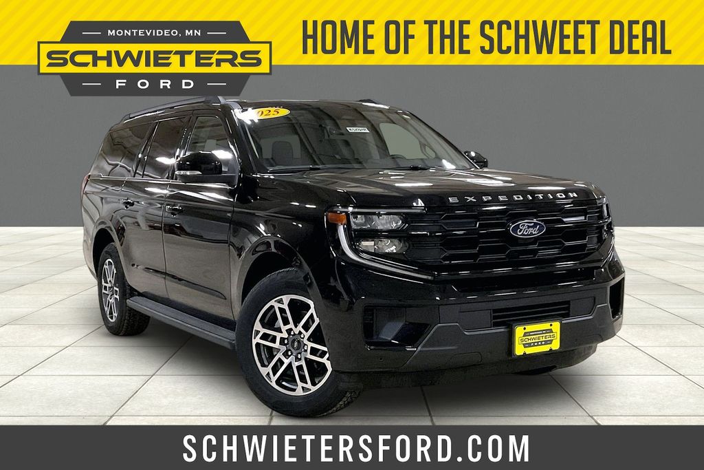 Black Metallic 2025 Ford Expedition SUV / Crossover Four-Wheel Drive Automatic