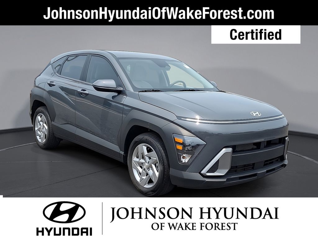 Ecotronic Gray Pearl 2025 Hyundai Kona SUV / Crossover Front-Wheel Drive Continuously Variable Transmission