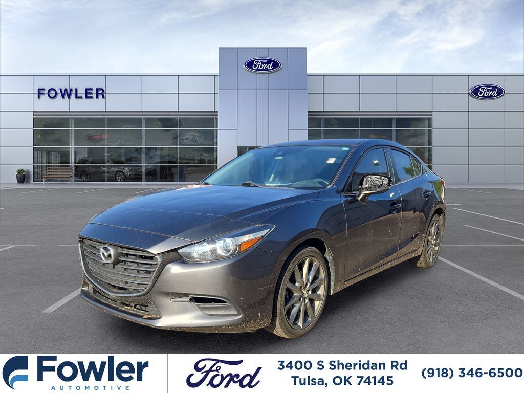 Machine Gray Metallic 2018 Mazda MAZDA3 Sedan Front-Wheel Drive 6-Speed Automatic