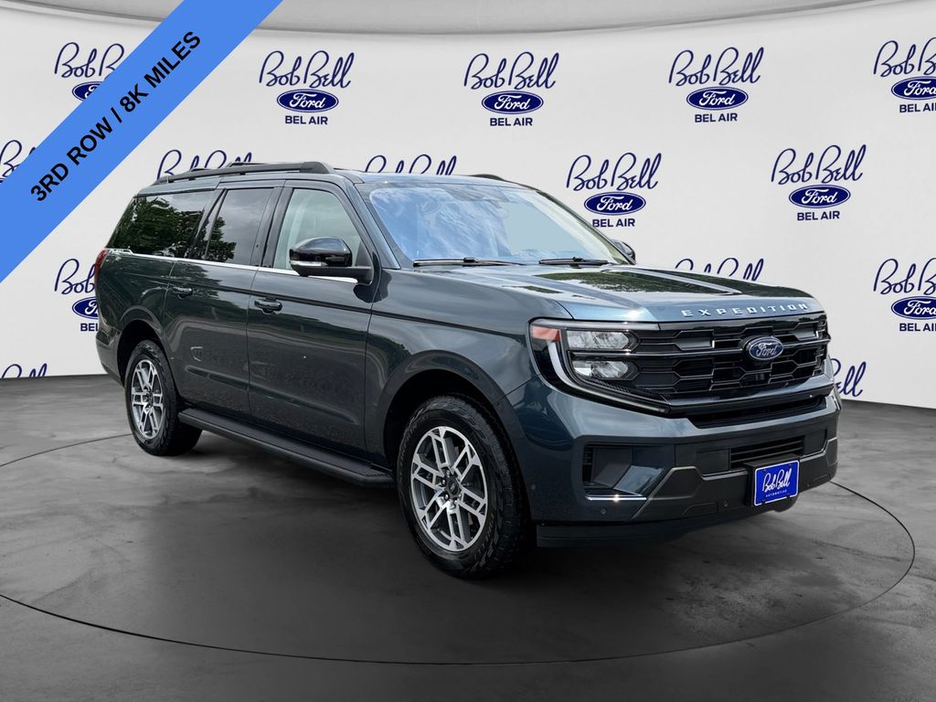 Blue Metallic 2025 Ford Expedition SUV / Crossover Four-Wheel Drive Automatic