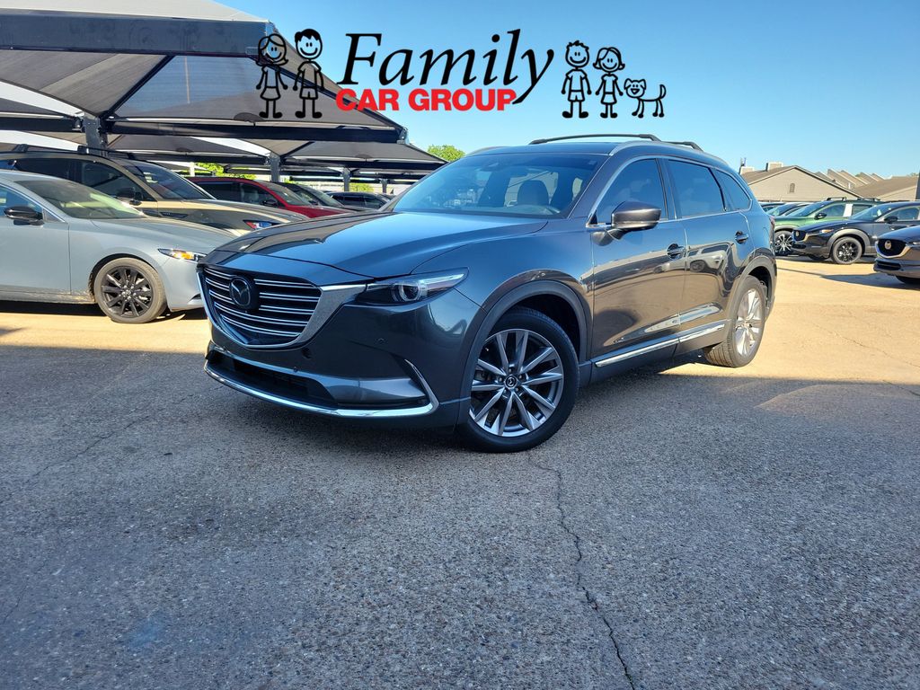 Machine Gray Metallic 2021 Mazda CX-9 Grand Touring AWD SUV / Crossover All-Wheel Drive 6-Speed Automatic