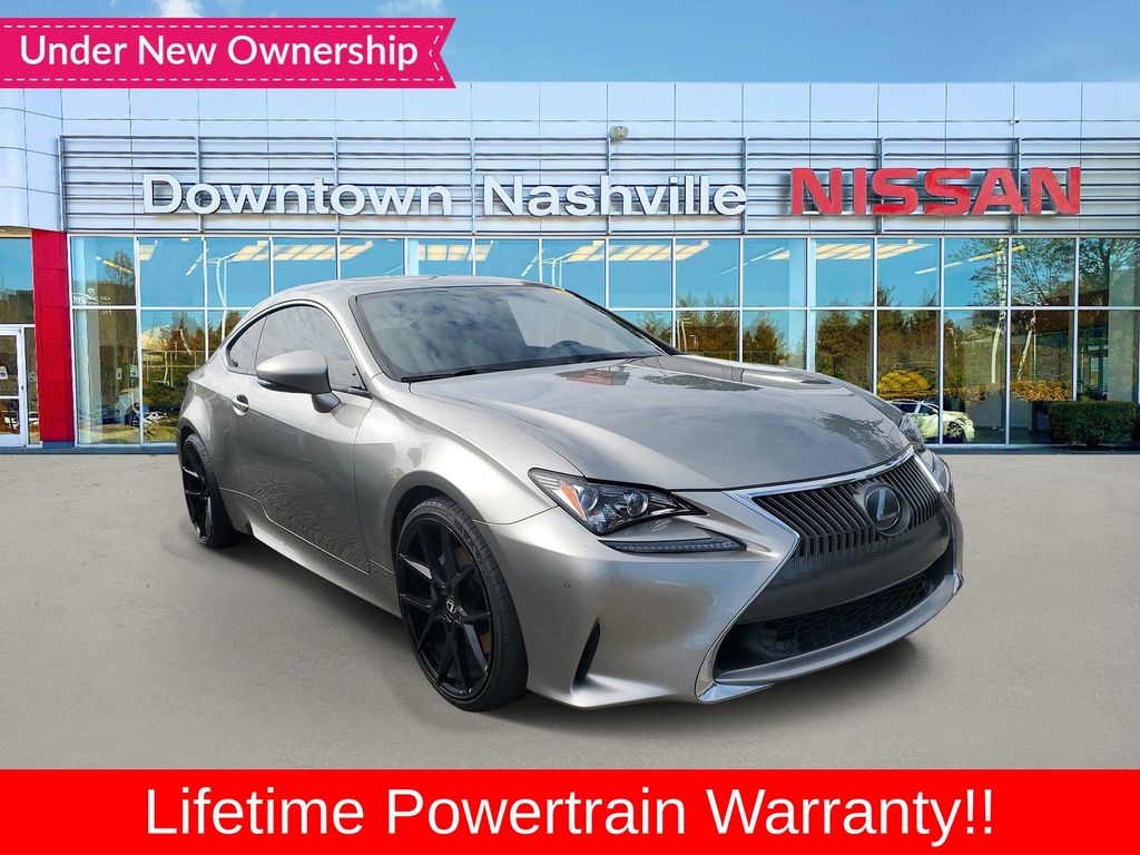 Atomic Silver 2016 Lexus RC Coupe Rear-Wheel Drive 8-Speed Automatic