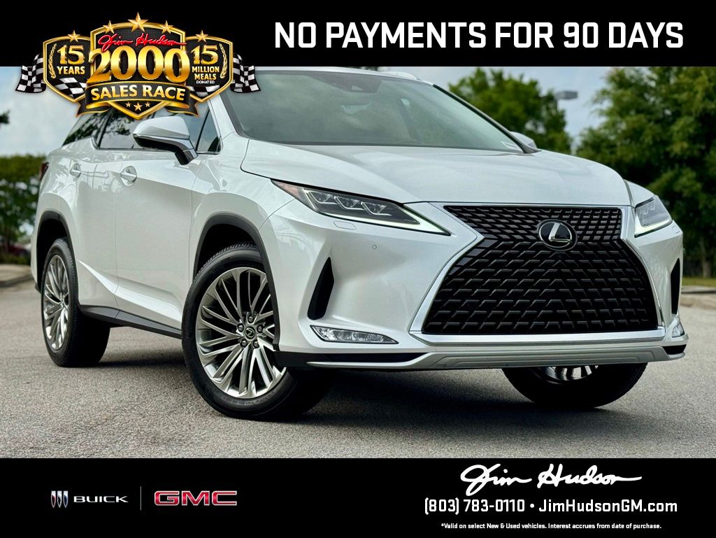 White Pearl 2022 Lexus RX 350L Luxury FWD SUV / Crossover Front-Wheel Drive 8-Speed Automatic