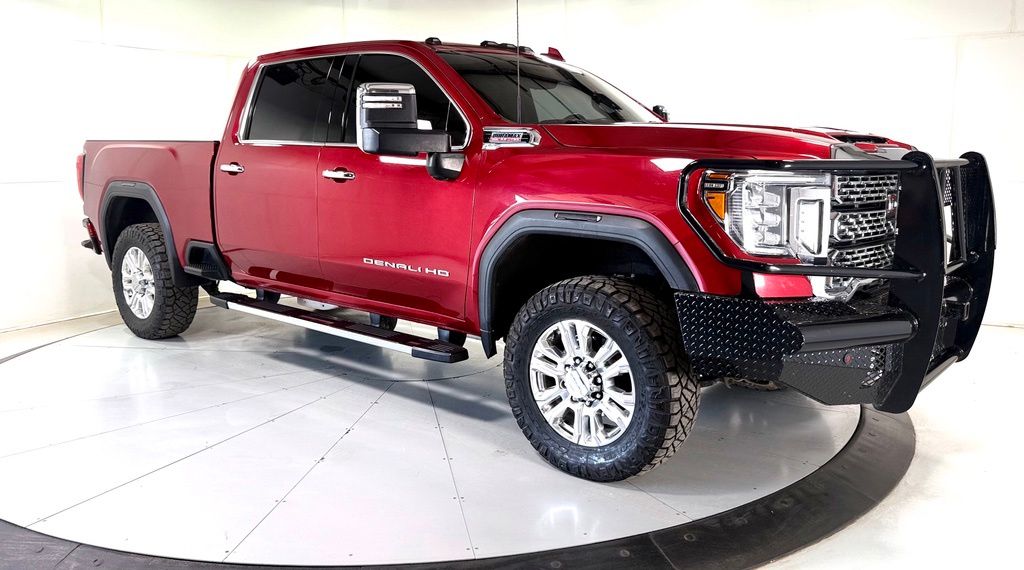 Red Quartz Tintcoat 2020 GMC Sierra 2500HD Pickup Truck Four-Wheel Drive Automatic