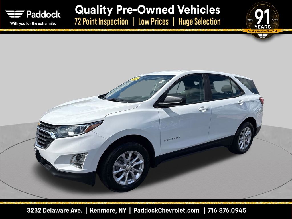 Summit White 2020 Chevrolet Equinox SUV / Crossover Four-Wheel Drive 6-Speed Automatic Overdrive