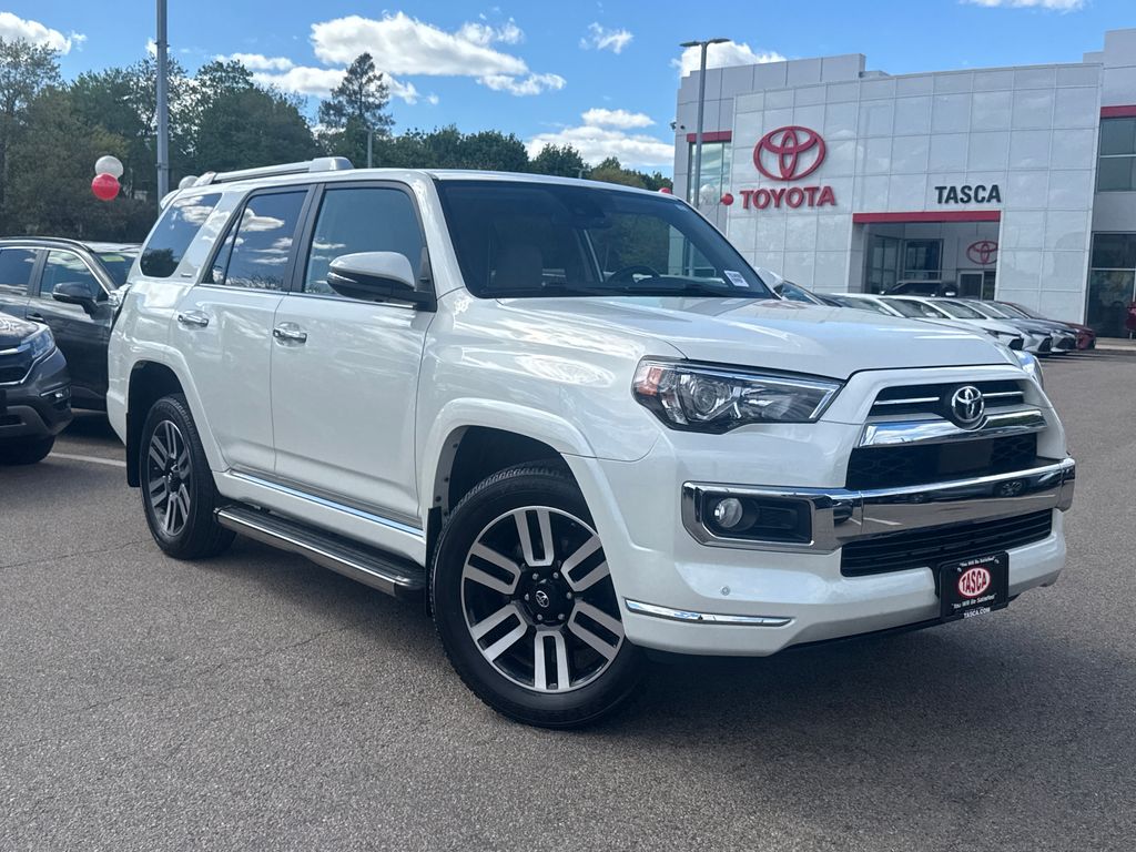 White (Blizzard Pearl) 2020 Toyota 4Runner Limited 4WD SUV / Crossover All-Wheel Drive 5-Speed Automatic Overdrive